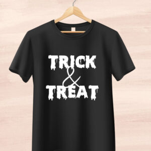 Oversized Halloween Trick or Treat T- Shirts